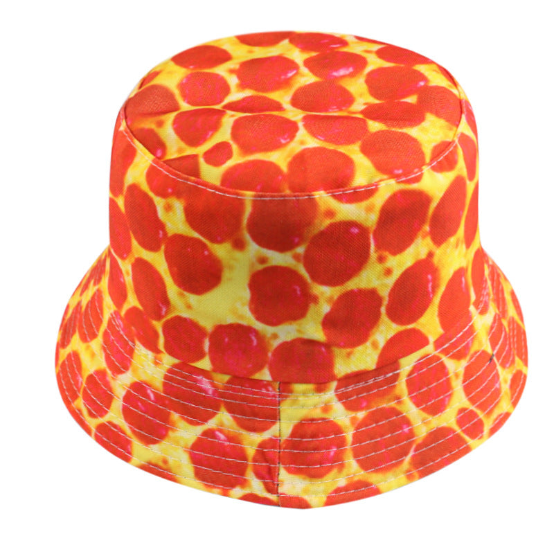 Sombrero de imprenta de la serie de alimentos de poliéster al por mayor